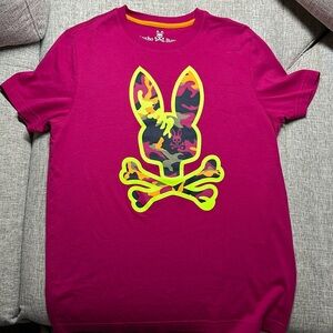 T shirt Psycho Bunny color Magenta size 3